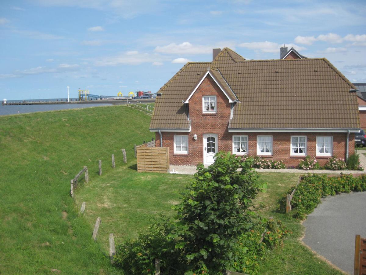 Direkt Am Deich - Ferienwohnung Amrum Im Gaestehaus Am Badedeich Дагебюль Екстер'єр фото