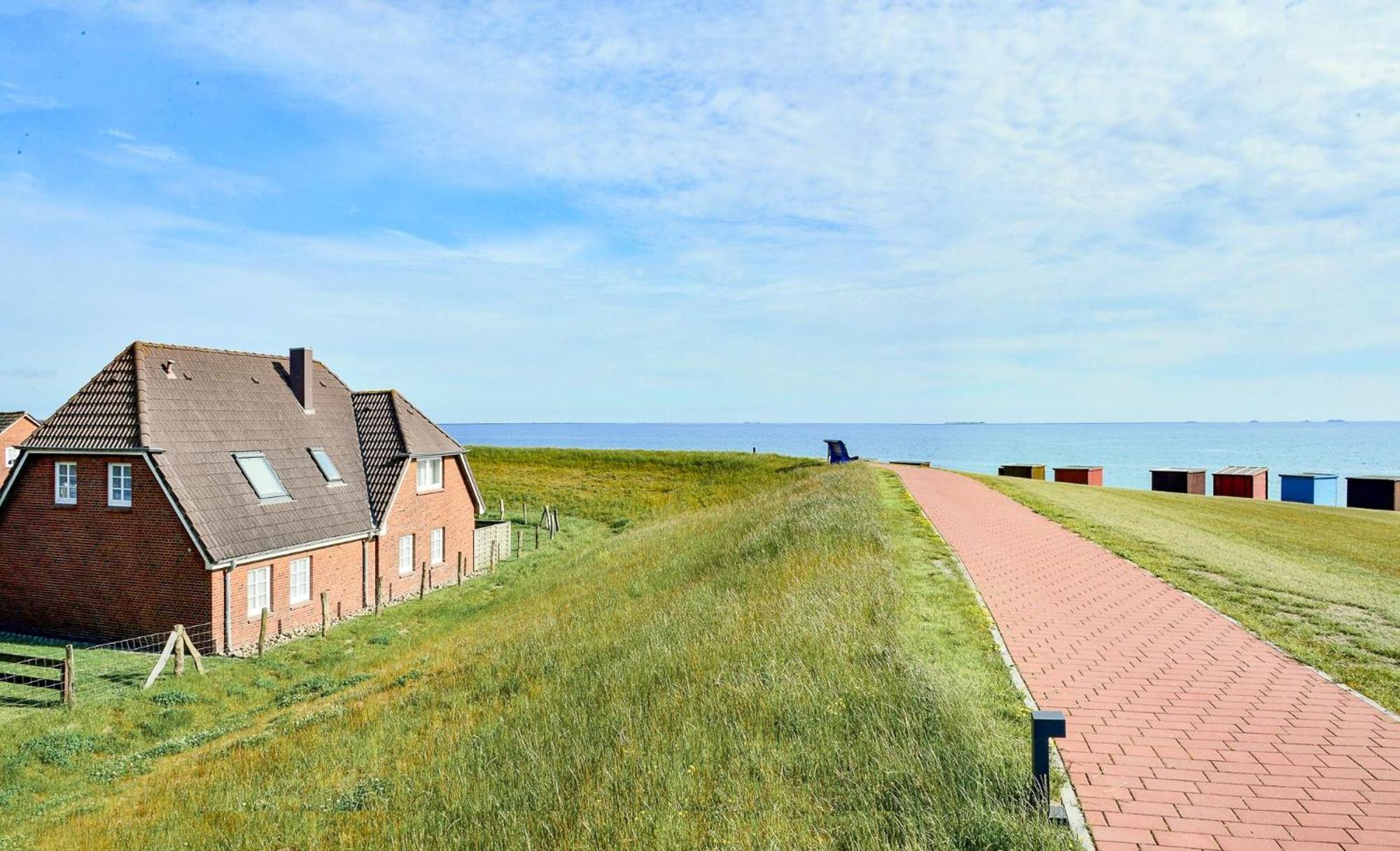 Direkt Am Deich - Ferienwohnung Amrum Im Gaestehaus Am Badedeich Дагебюль Екстер'єр фото