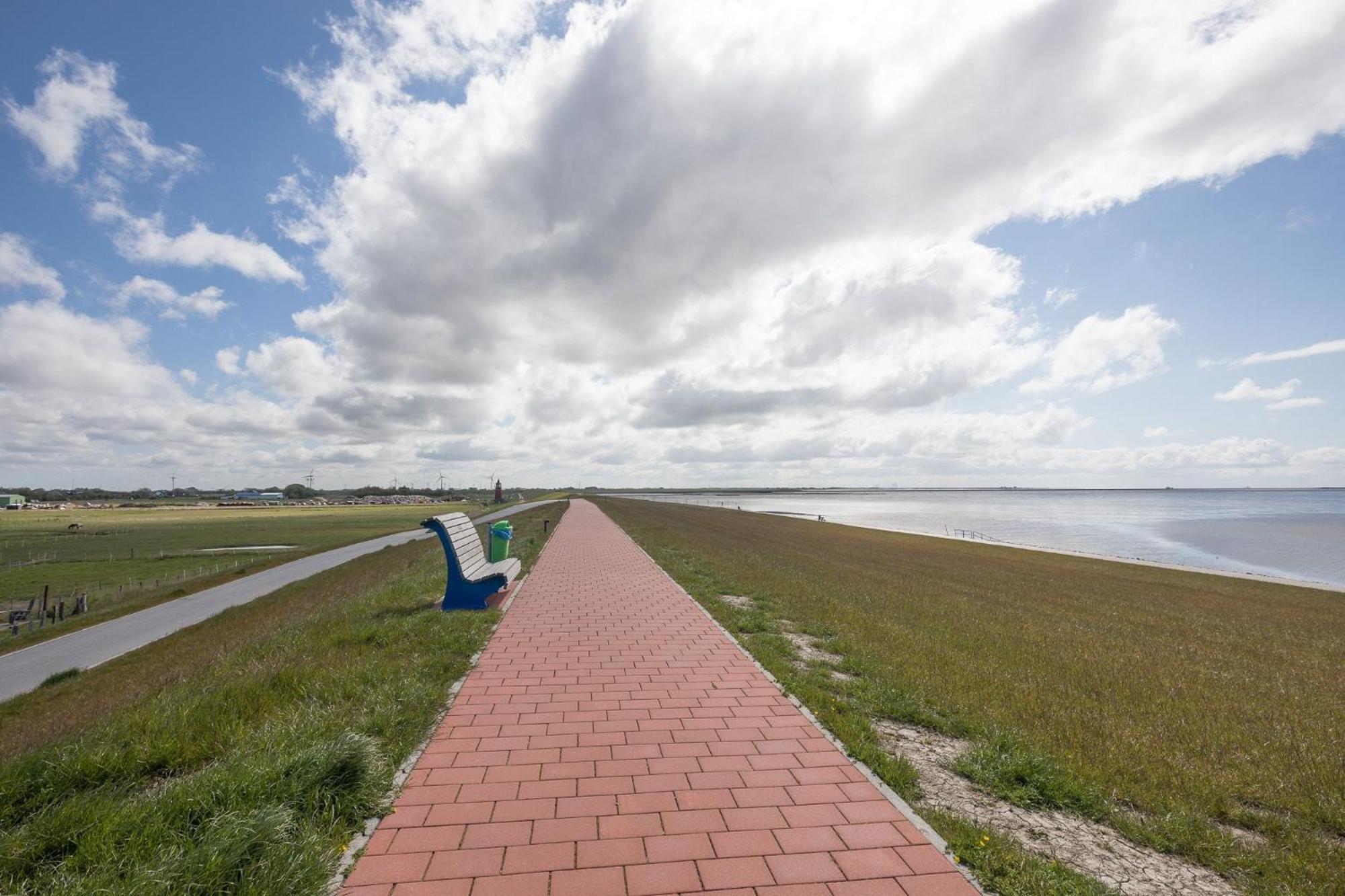 Direkt Am Deich - Ferienwohnung Amrum Im Gaestehaus Am Badedeich Дагебюль Екстер'єр фото